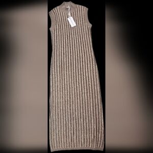 Torn by ronny kobo rafe walnut Mettalic Midi dress